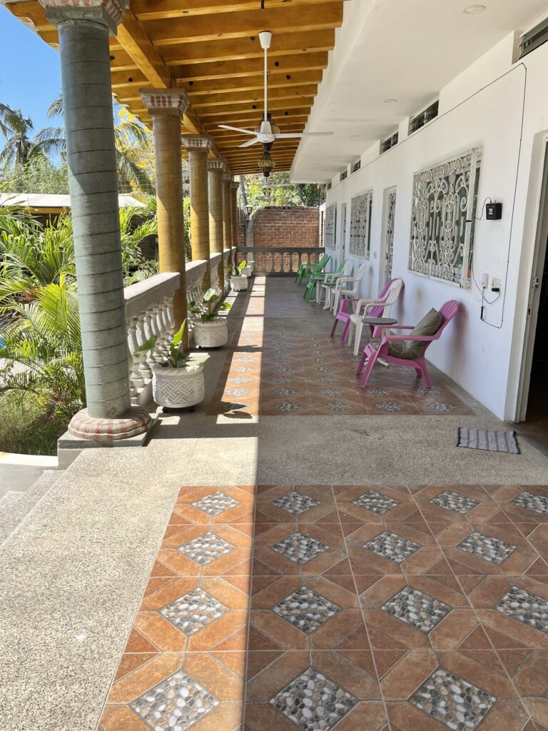 entrance studio 4 casa antigua la cruz de huanacaxtle